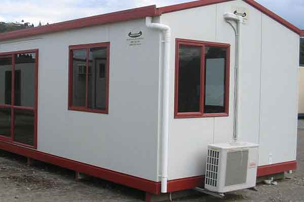 heating and cooling portable site-office