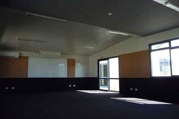 interiors of modcom portable classroom for hire or sale